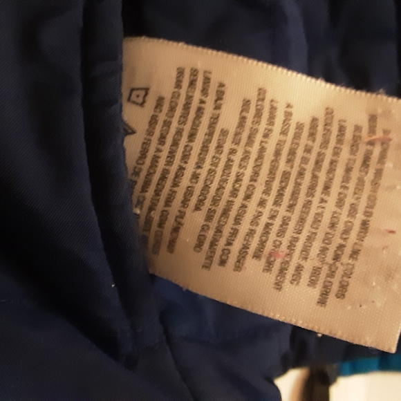 Adidas Vintage Woman's Reversable Coat Jacket Blue Size M  E.U.C - Picture 7 of 7